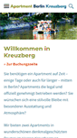 Mobile Screenshot of apartment-berlin-kreuzberg.com